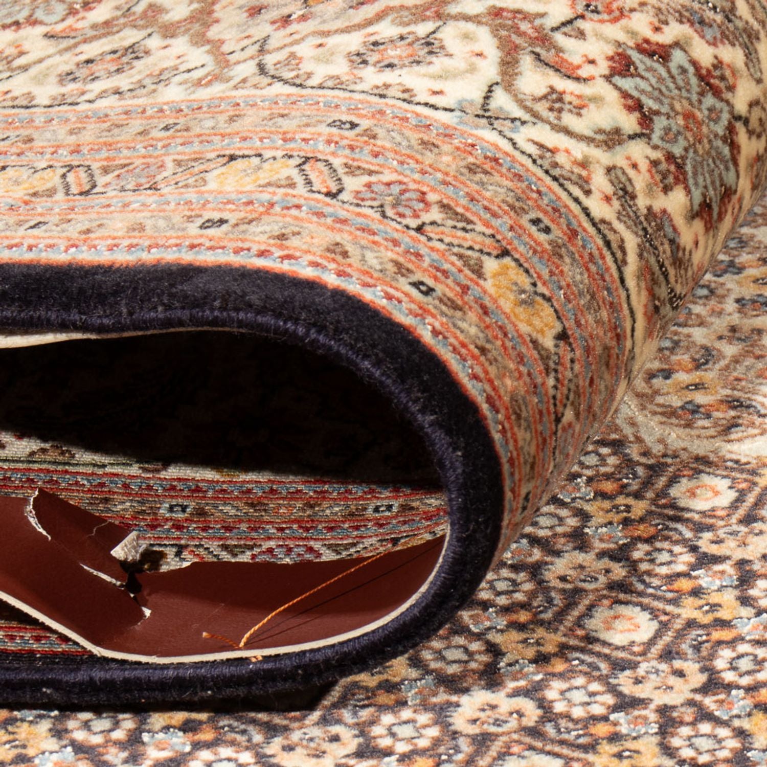 Tapis persan - Tabriz - Royal - 297 x 200 cm - bleu foncé