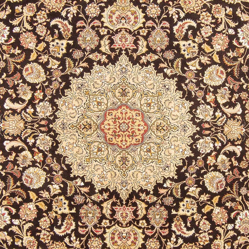 Tapis persan - Tabriz - Royal - 296 x 196 cm - bleu foncé
