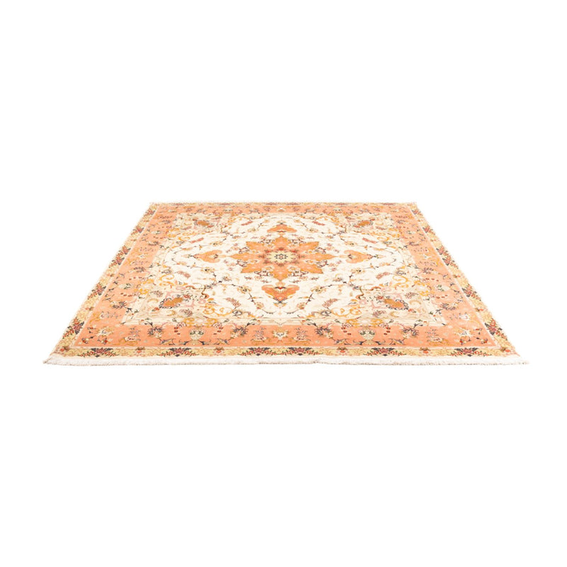 Tapis persan - Tabriz - Royal carré  - 205 x 203 cm - crème