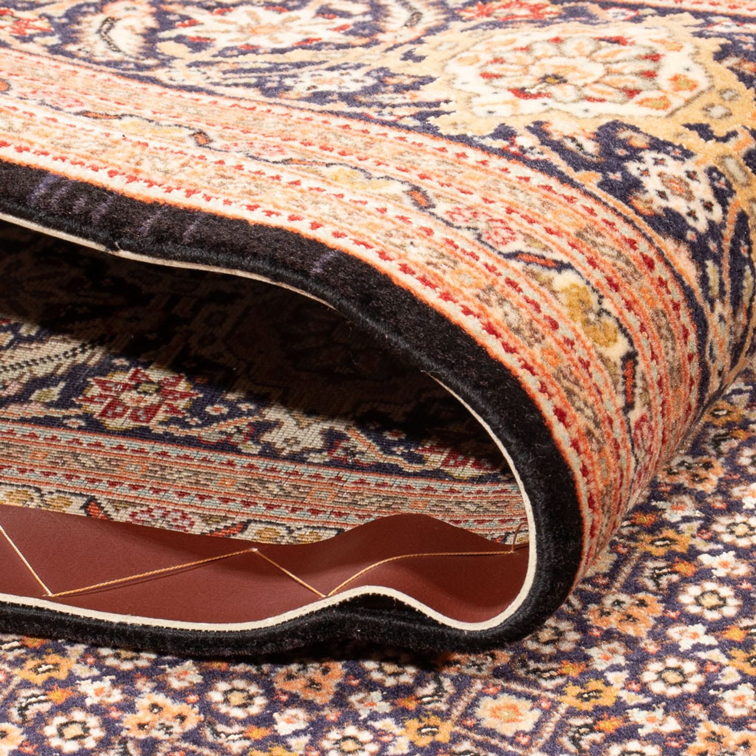 Tapis persan - Tabriz - Royal - 297 x 200 cm - bleu foncé