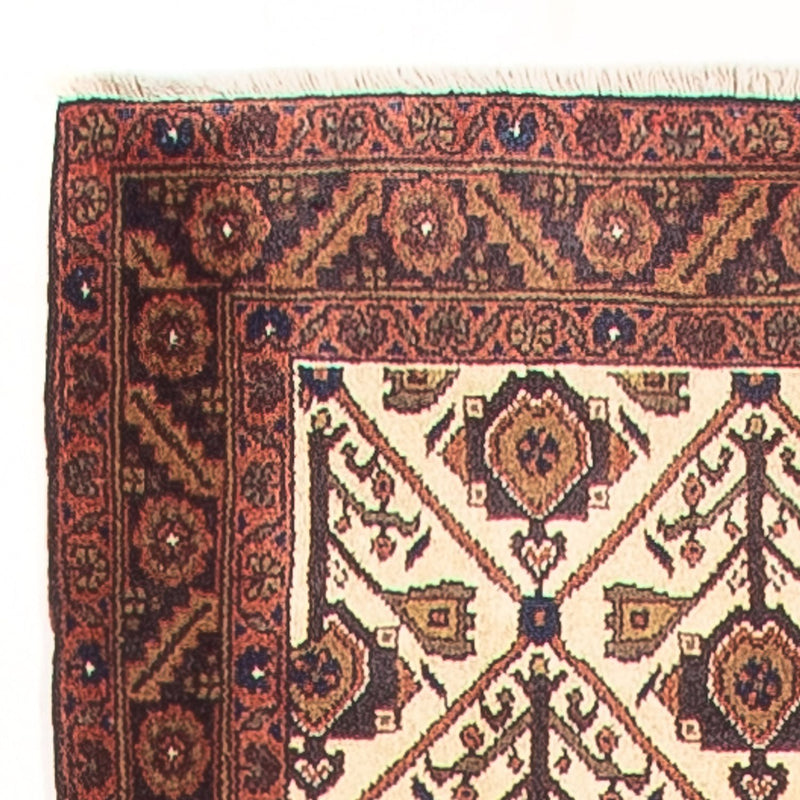 Tapis de couloir Tapis persan - Nomadic - 414 x 90 cm - beige