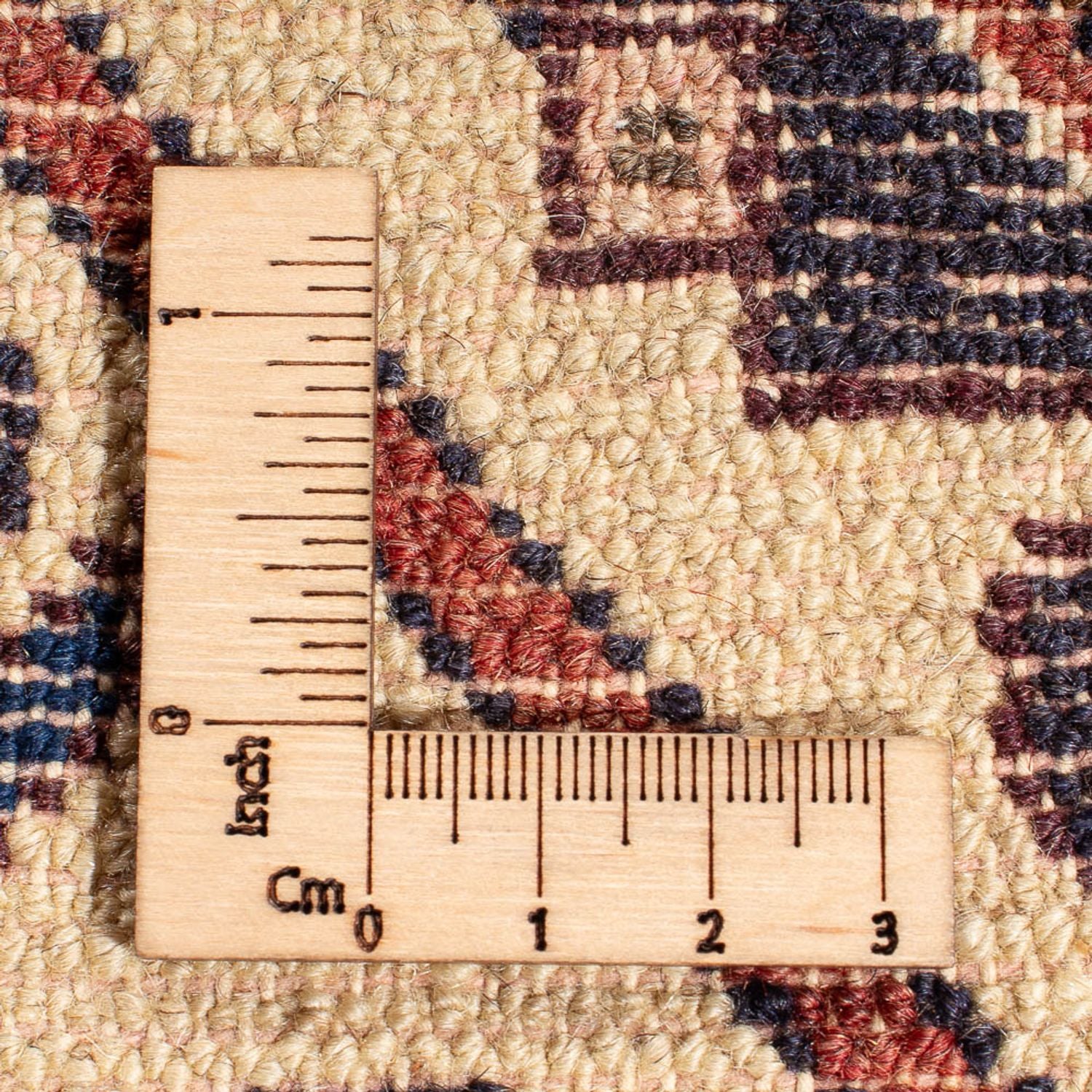 Tapis de couloir Tapis persan - Nomadic - 414 x 90 cm - beige