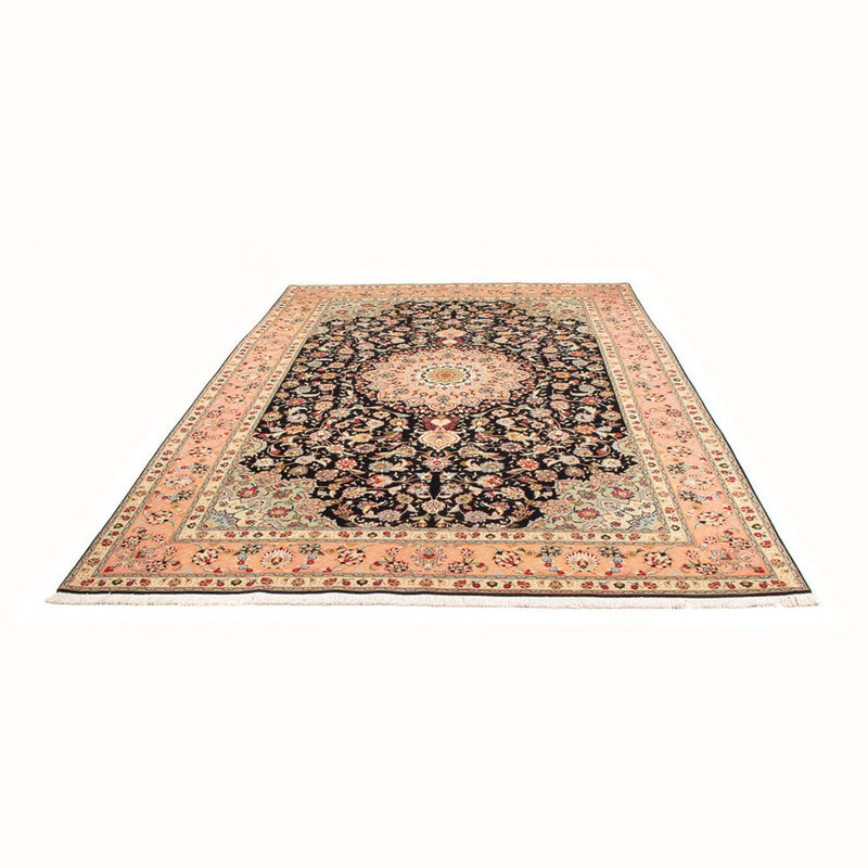 Tapis persan - Tabriz - Royal - 293 x 207 cm - bleu foncé