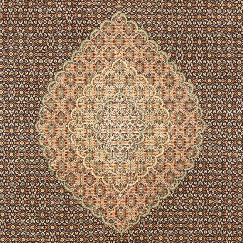 Tapis persan - Tabriz - Royal - 296 x 199 cm - bleu foncé