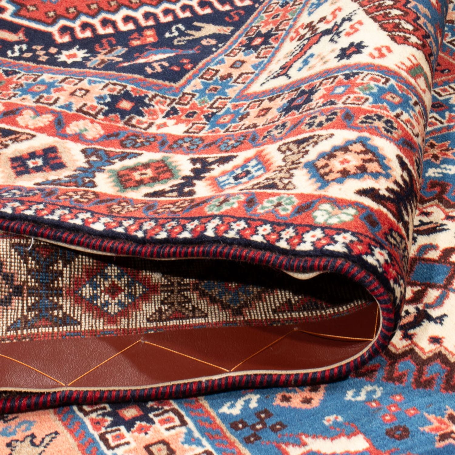 Tapis persan - Nomadic - 247 x 203 cm - multicolore