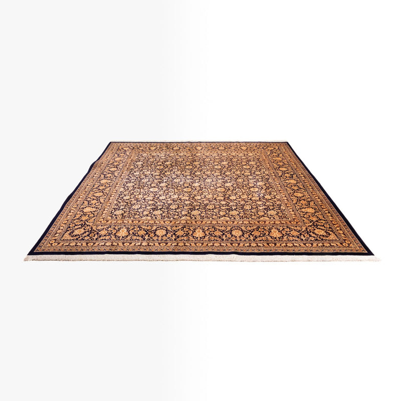 Tapis en soie - Ghom soie - Premium carré  - 247 x 243 cm - beige foncé
