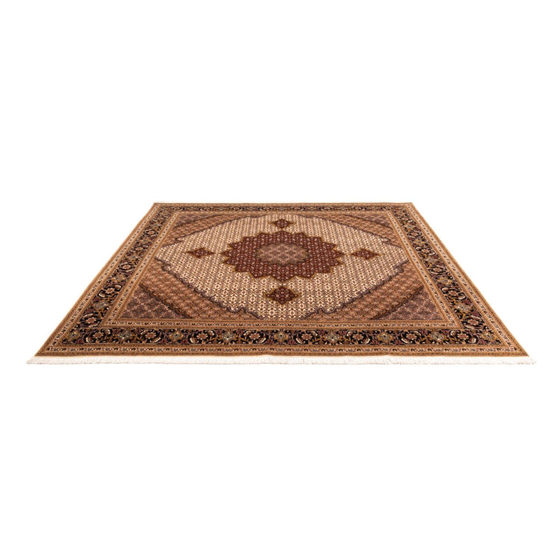 Tapis persan - Tabriz - Royal carré  - 256 x 250 cm - rouge bordeaux