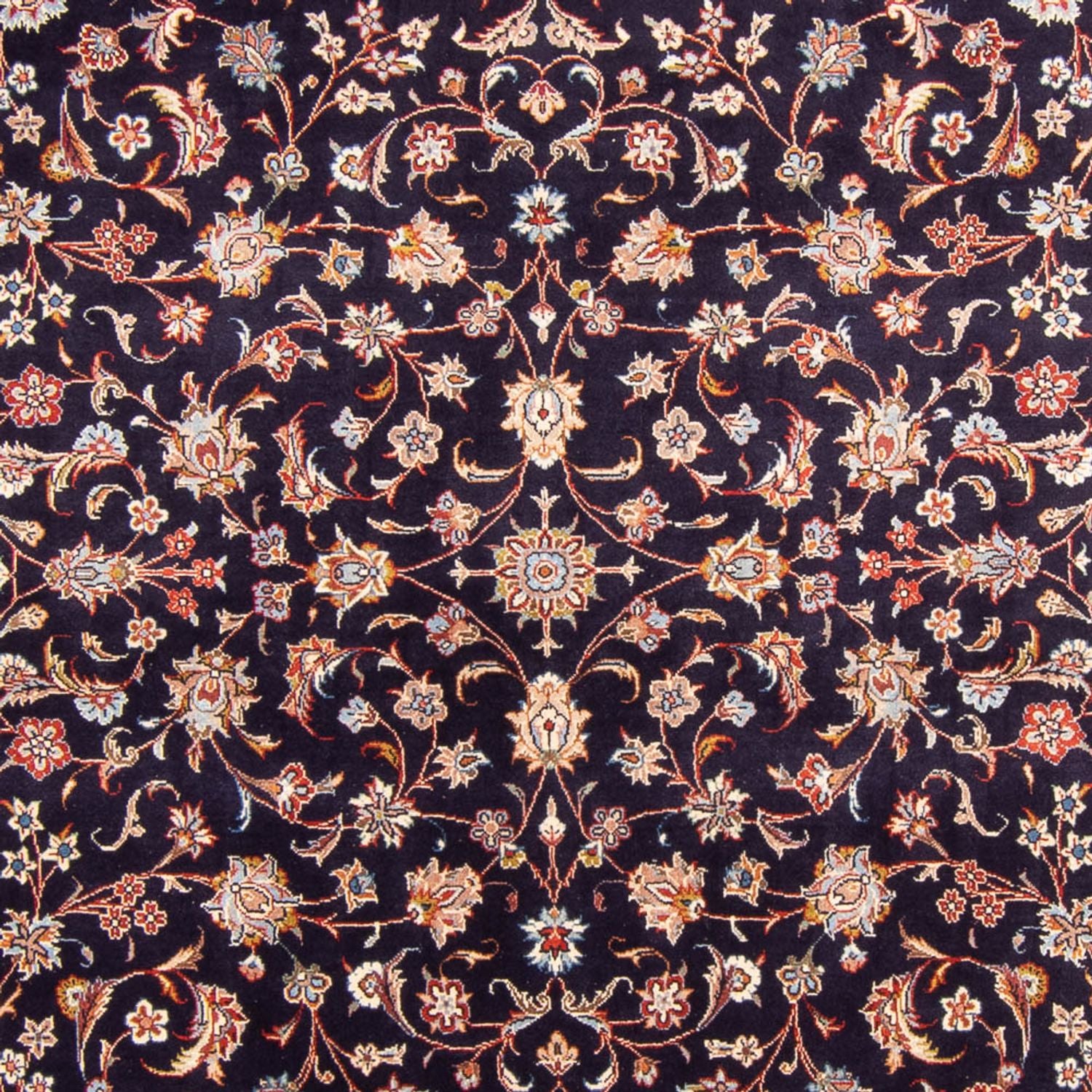Tapis persan - Classique - 292 x 200 cm - bleu foncé