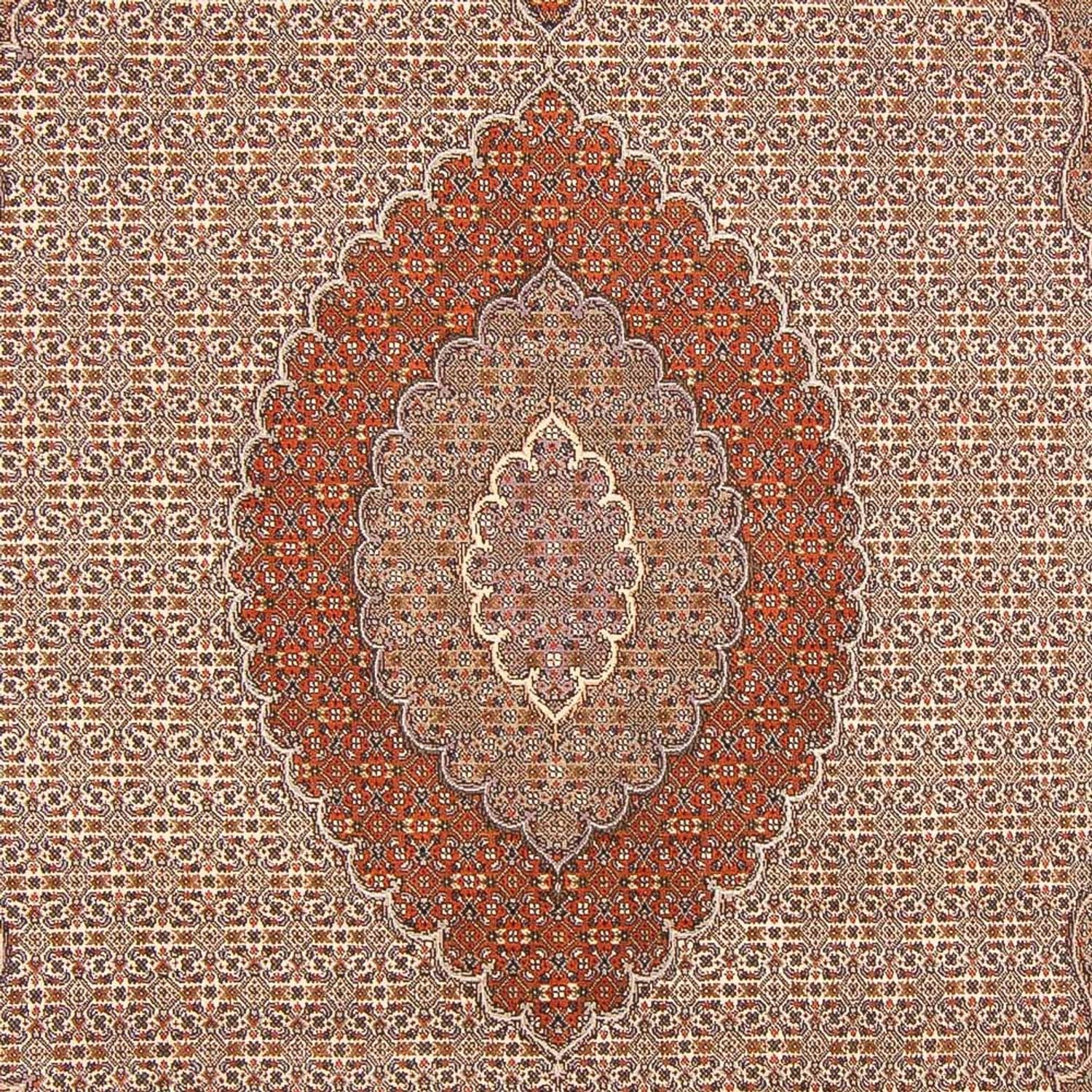 Tapis persan - Tabriz - Royal - 304 x 195 cm - beige foncé