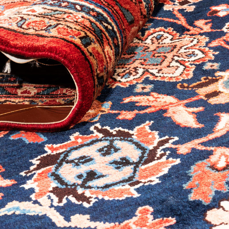 Tapis persan - Nomadic - 316 x 211 cm - rouge bordeaux