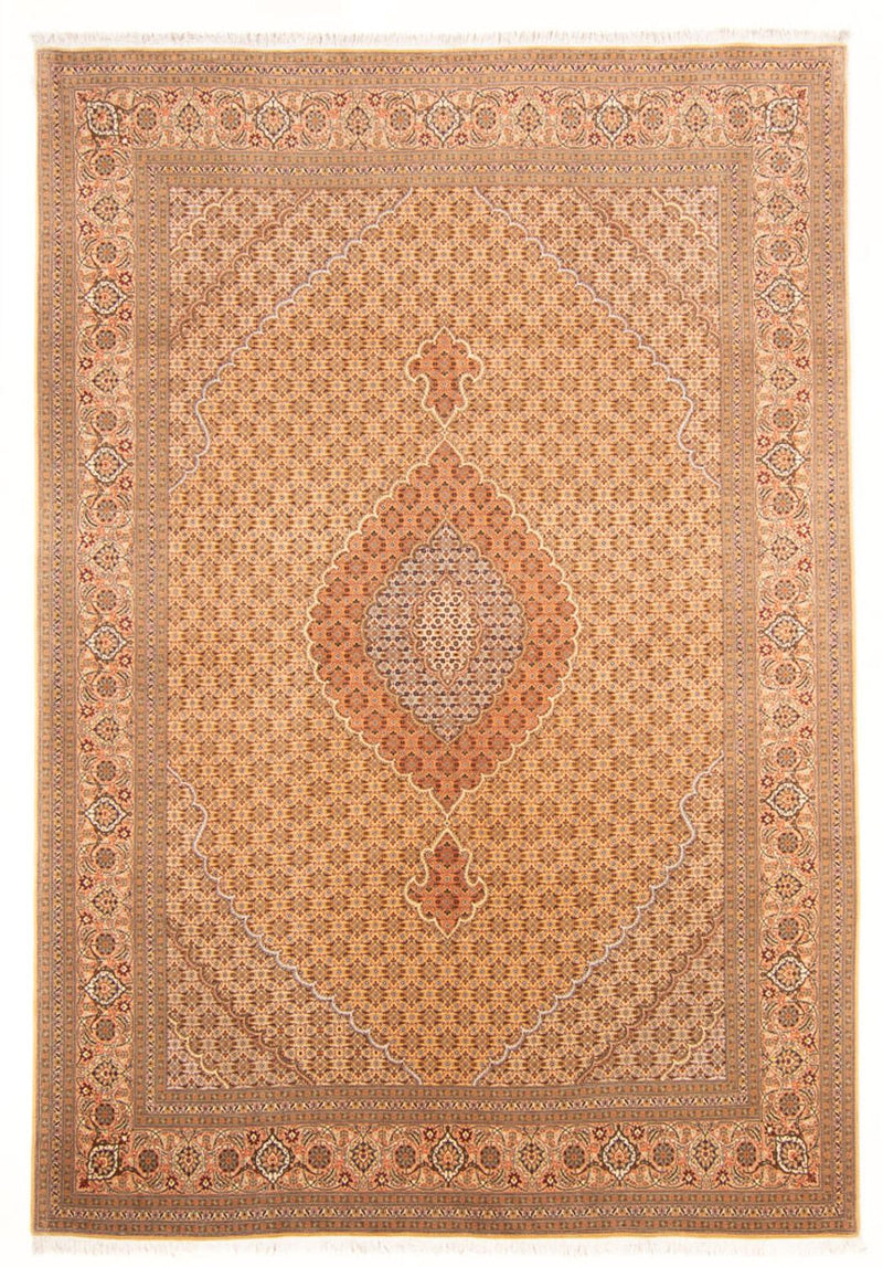 Tapis persan - Tabriz - Royal - 300 x 200 cm - beige clair