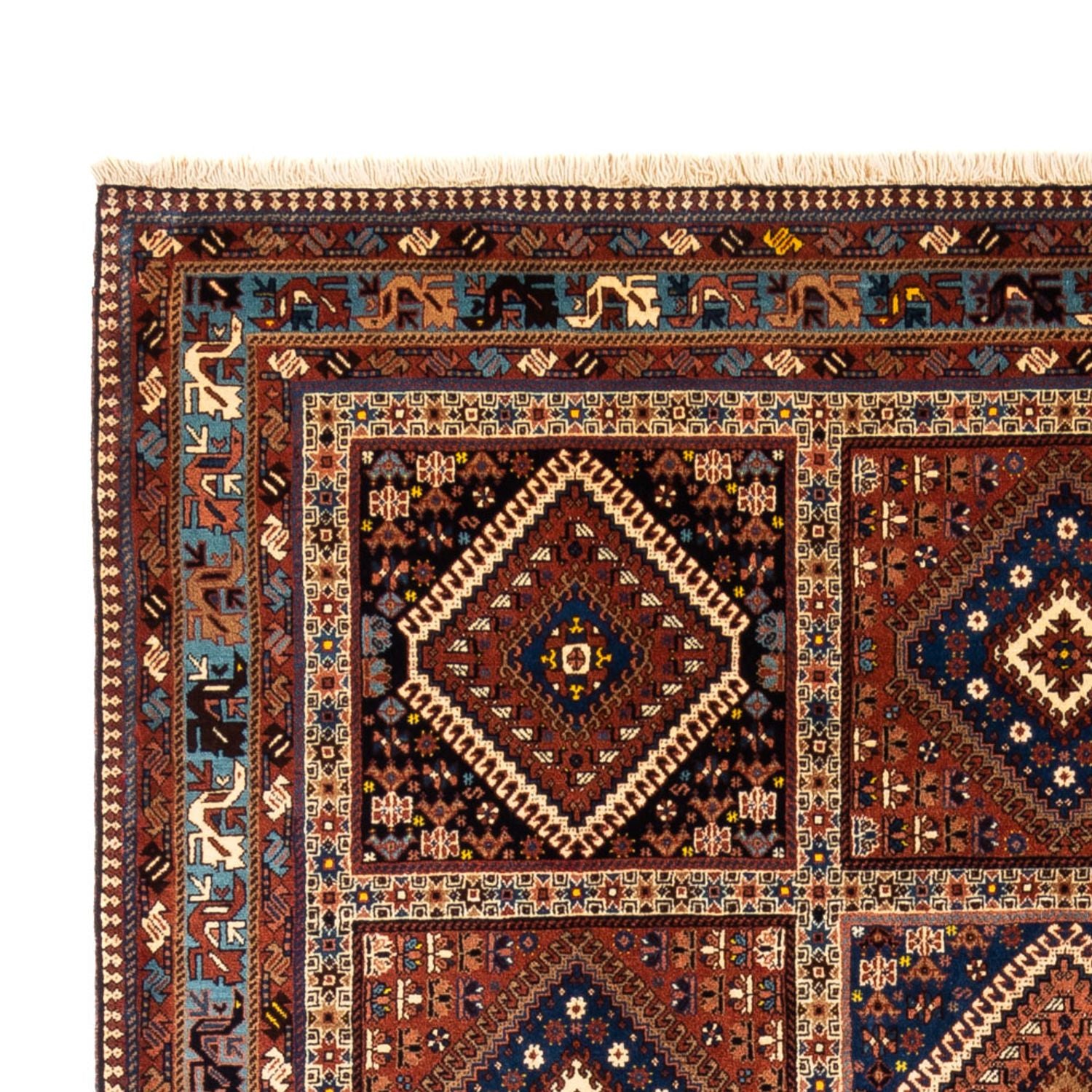 Tapis persan - Nomadic - 305 x 205 cm - beige foncé