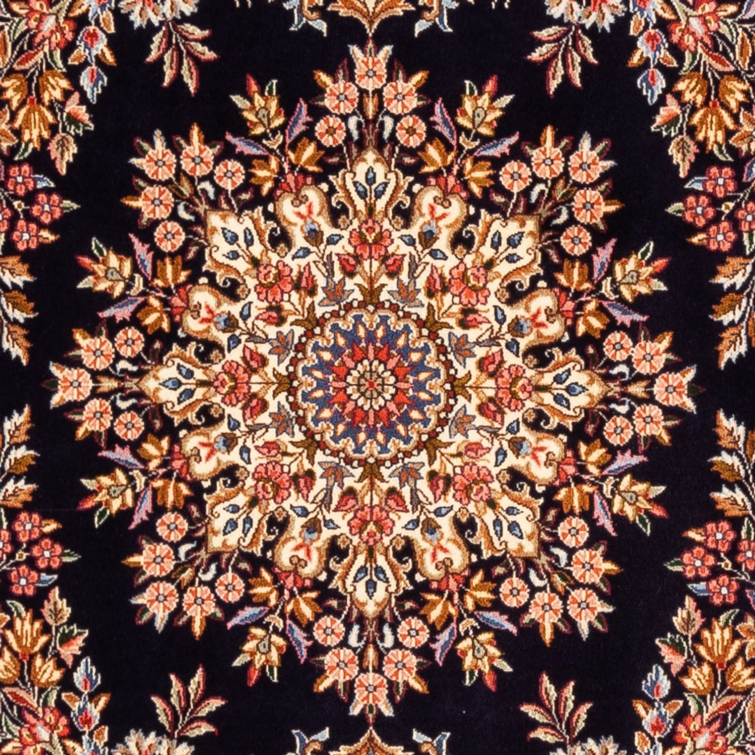 Tapis persan - Classique - 248 x 194 cm - bleu foncé