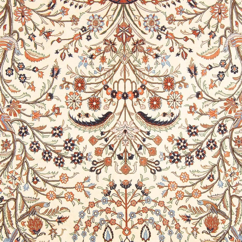 Tapis persan - Ghom - 280 x 211 cm - crème