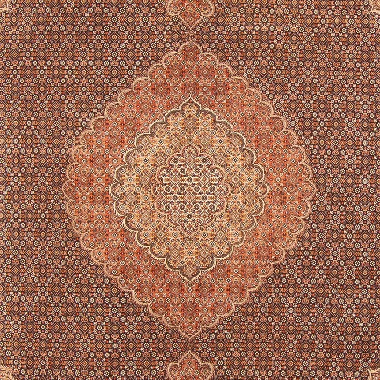 Tapis persan - Tabriz - Royal - 300 x 204 cm - orange