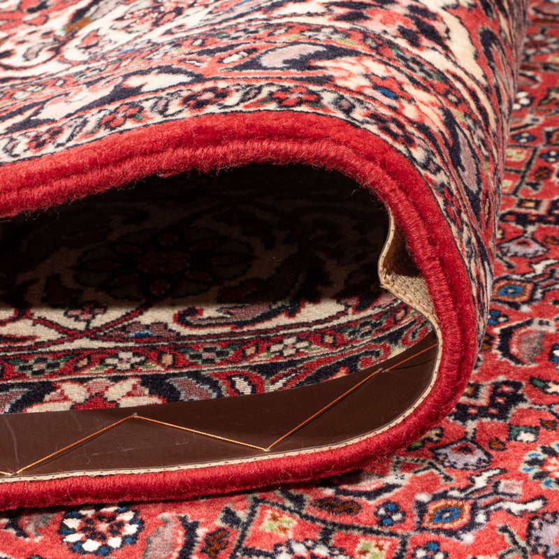 Tapis persan - Bidjar - Royal - 272 x 217 cm - rouge foncé