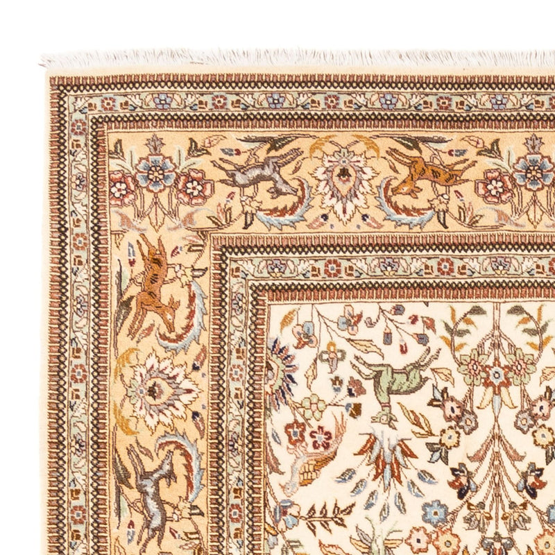 Tapis persan - Classique carré  - 205 x 205 cm - crème