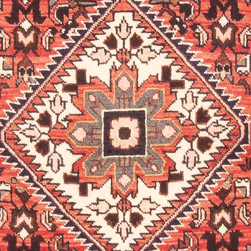 Tapis de couloir Tapis persan - Nomadic - 350 x 116 cm - rouge
