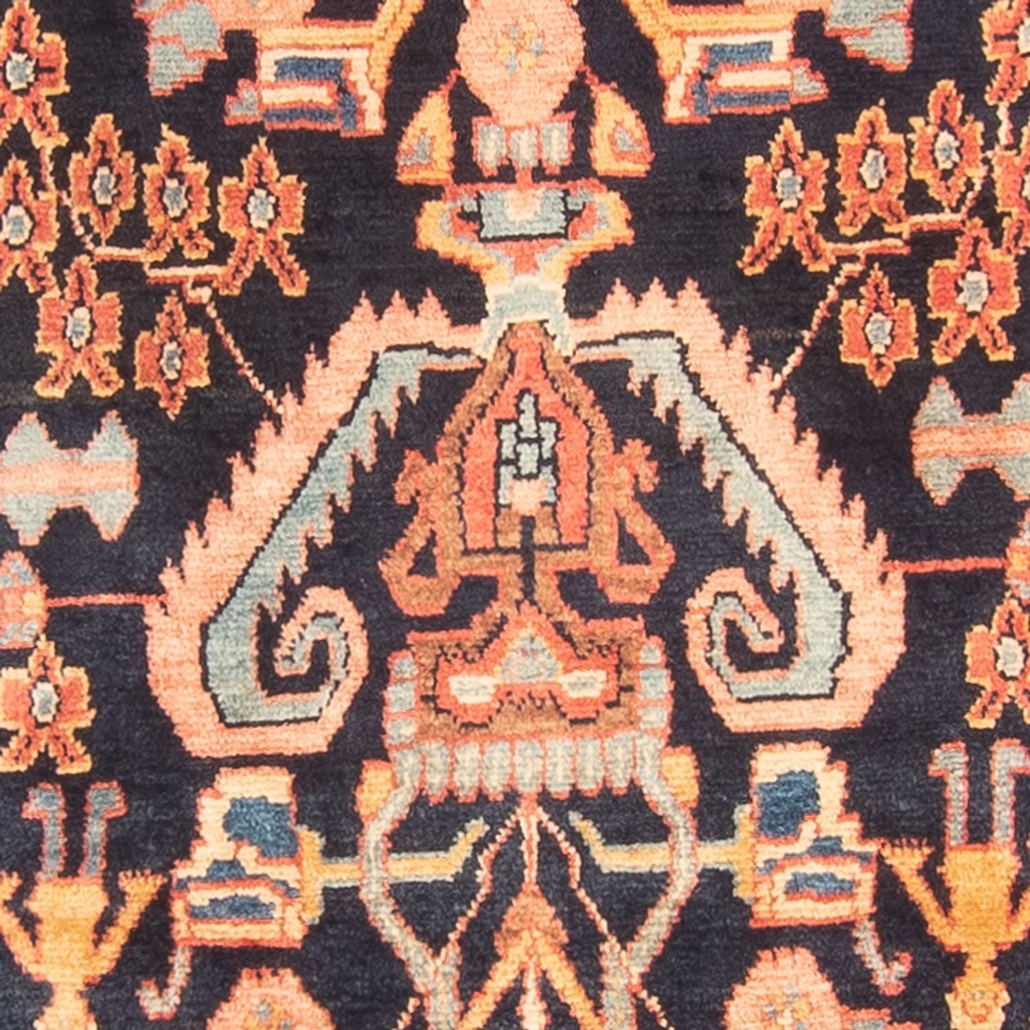 Tapis de couloir Tapis persan - Nomadic - 510 x 117 cm - bleu foncé