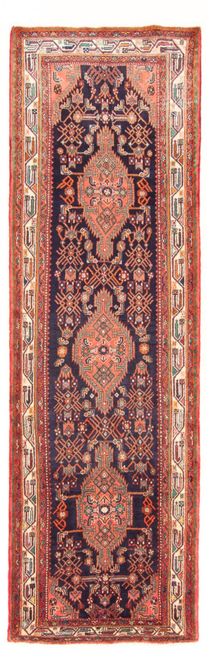 Tapis de couloir Tapis persan - Nomadic - 342 x 114 cm - bleu foncé