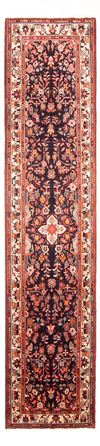 Tapis de couloir Tapis persan - Nomadic - 391 x 100 cm - bleu foncé