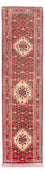 Tapis de couloir Tapis persan - Nomadic - 418 x 107 cm - rouge