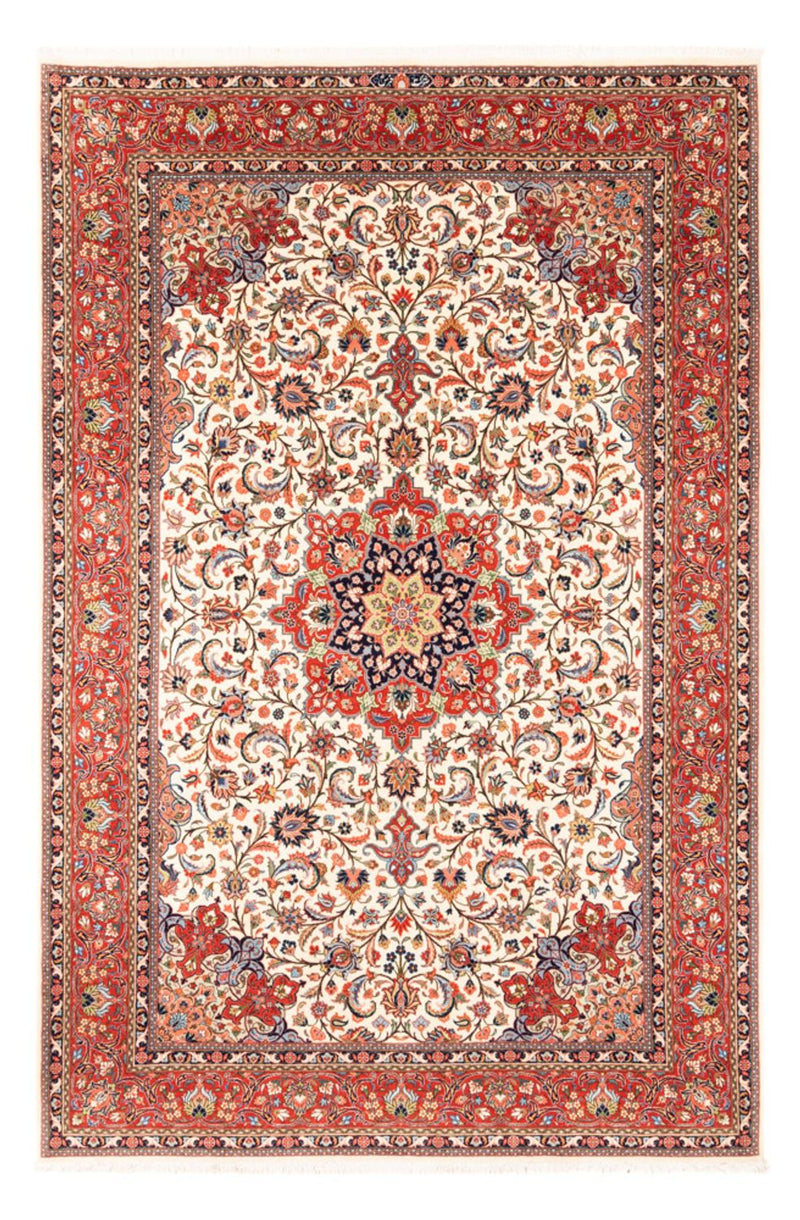 Tapis persan - Classique - 291 x 196 cm - crème
