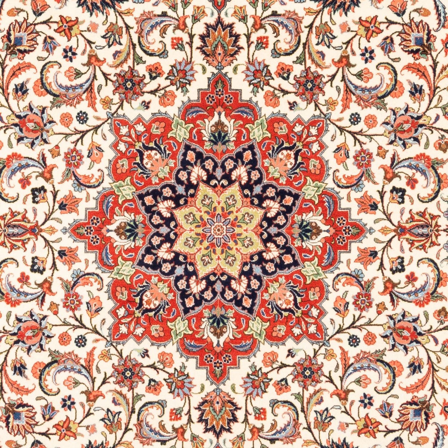 Tapis persan - Classique - 291 x 196 cm - crème