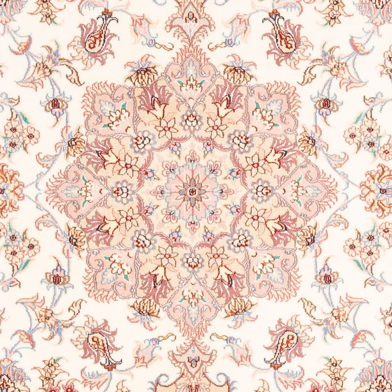 Tapis persan - Tabriz - 198 x 149 cm - crème