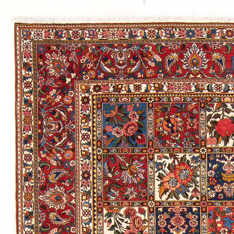 Tapis persan - Nomadic - 312 x 210 cm - rouge foncé