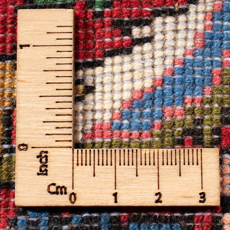 Tapis persan - Nomadic - 312 x 210 cm - rouge foncé