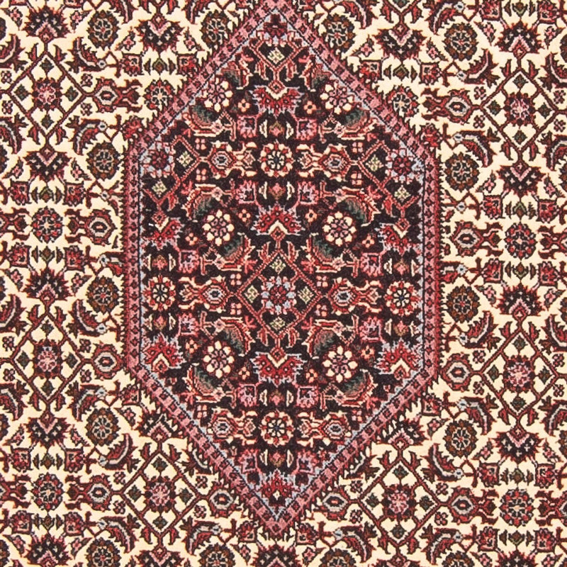 Tapis de couloir Tapis persan - Bidjar - 305 x 90 cm - beige