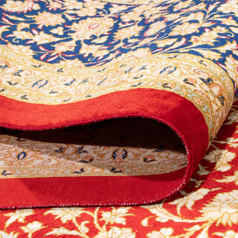 Tapis en soie - Ghom soie - Premium - 294 x 197 cm - rouge