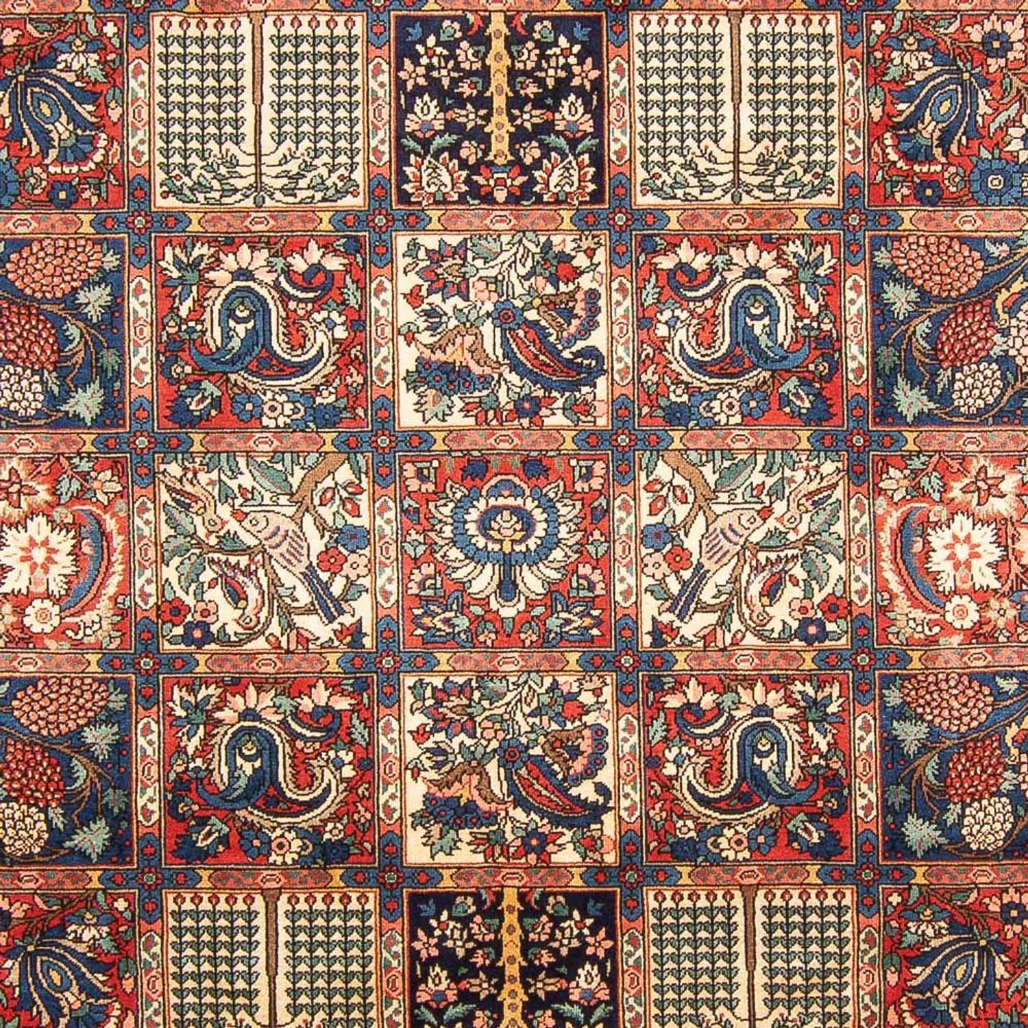 Tapis persan - Nomadic - 300 x 210 cm - bleu foncé