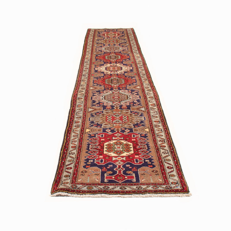 Tapis de couloir Tapis persan - Nomadic - 403 x 82 cm - bleu foncé