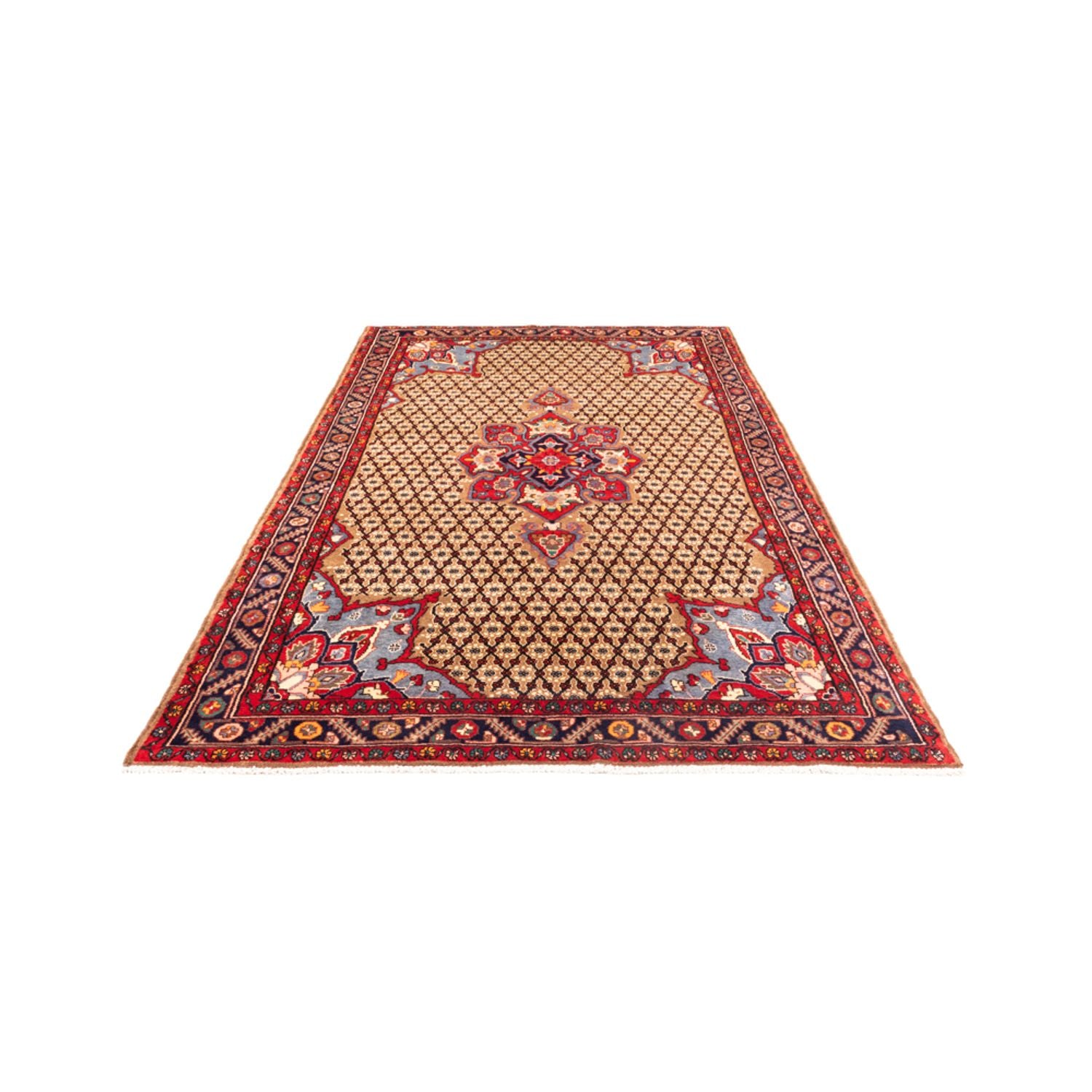 Tapis persan - Nomadic - 290 x 155 cm - rouge