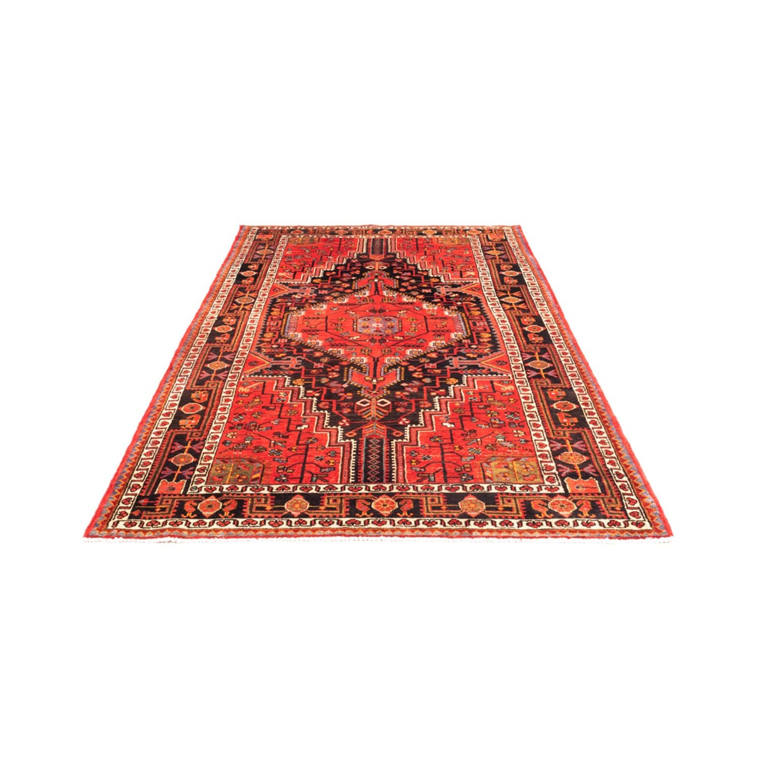 Tapis persan - Nomadic - 273 x 154 cm - bleu foncé