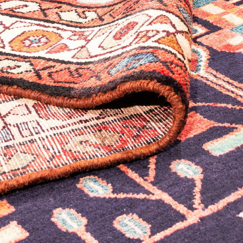 Tapis persan - Nomadic - 290 x 160 cm - bleu foncé