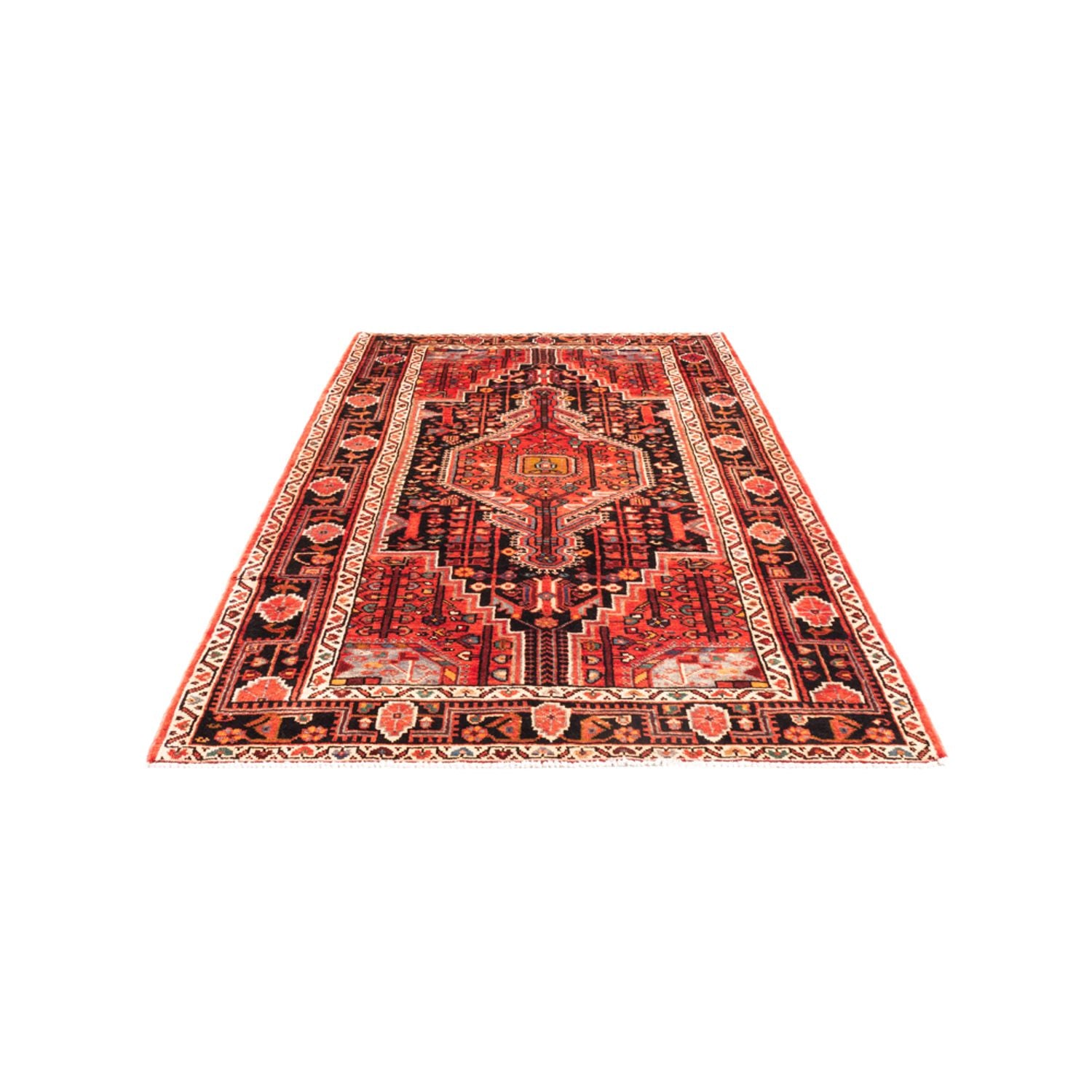 Tapis persan - Nomadic - 266 x 174 cm - bleu foncé
