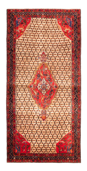 Tapis persan - Nomadic - 323 x 160 cm - rouge