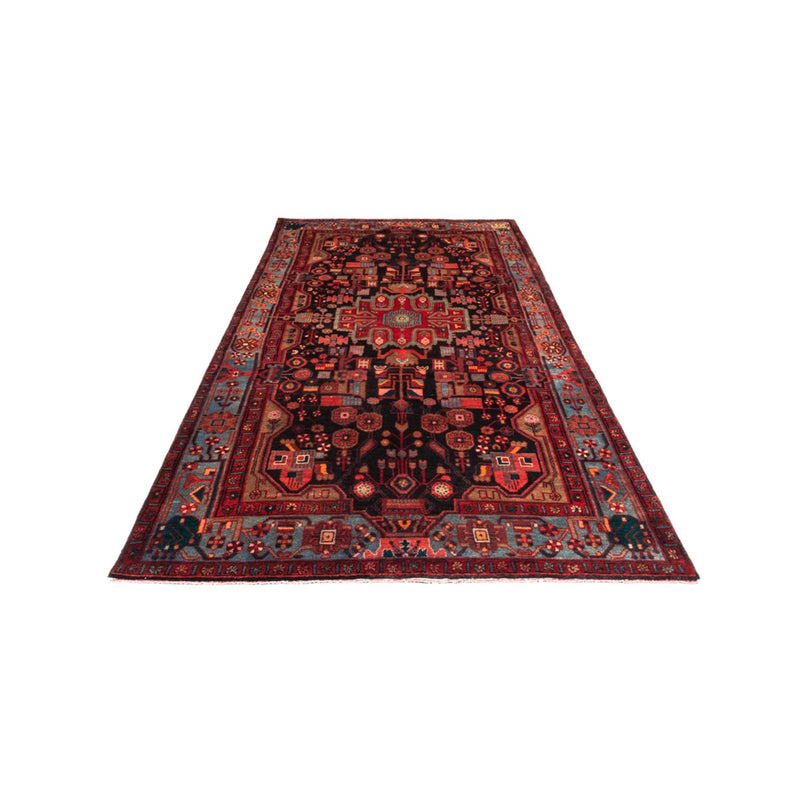 Tapis de couloir Tapis persan - Nomadic - 343 x 154 cm - bleu foncé