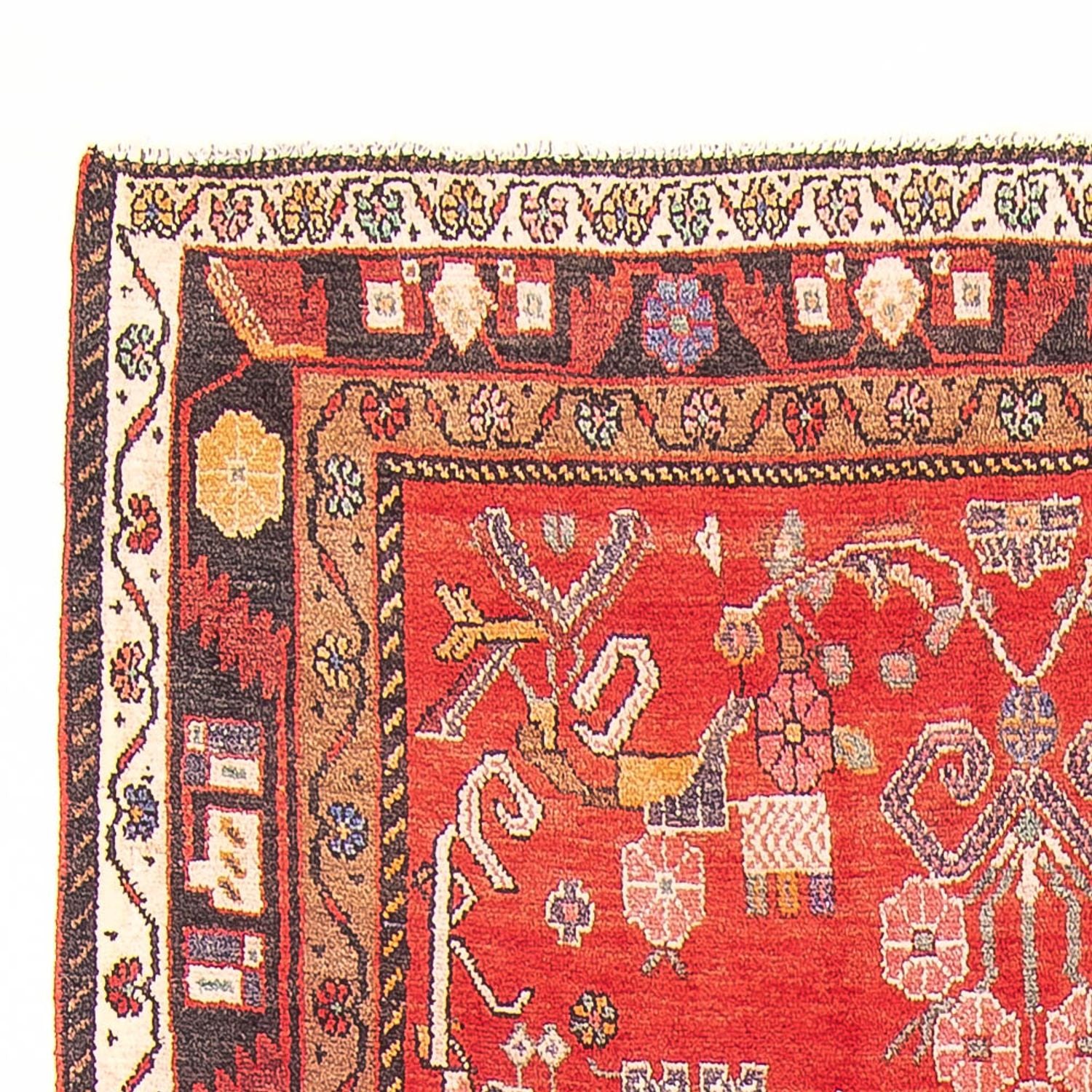Tapis persan - Classique - 290 x 155 cm - rouge