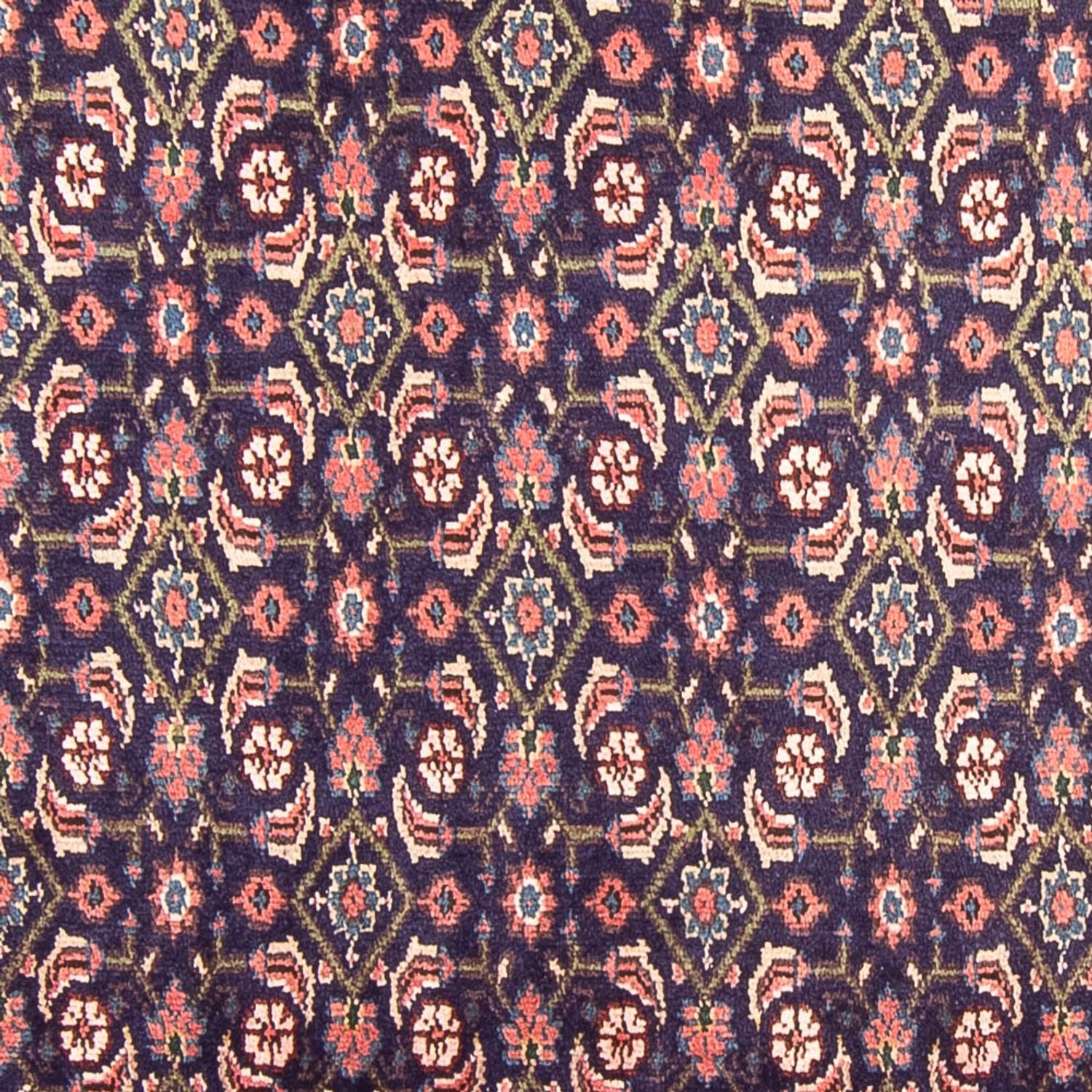 Tapis de couloir Tapis persan - Nomadic - 300 x 140 cm - bleu foncé