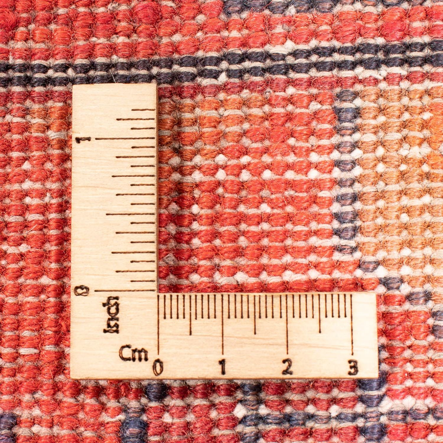 Tapis de couloir Tapis persan - Nomadic - 305 x 143 cm - rouge