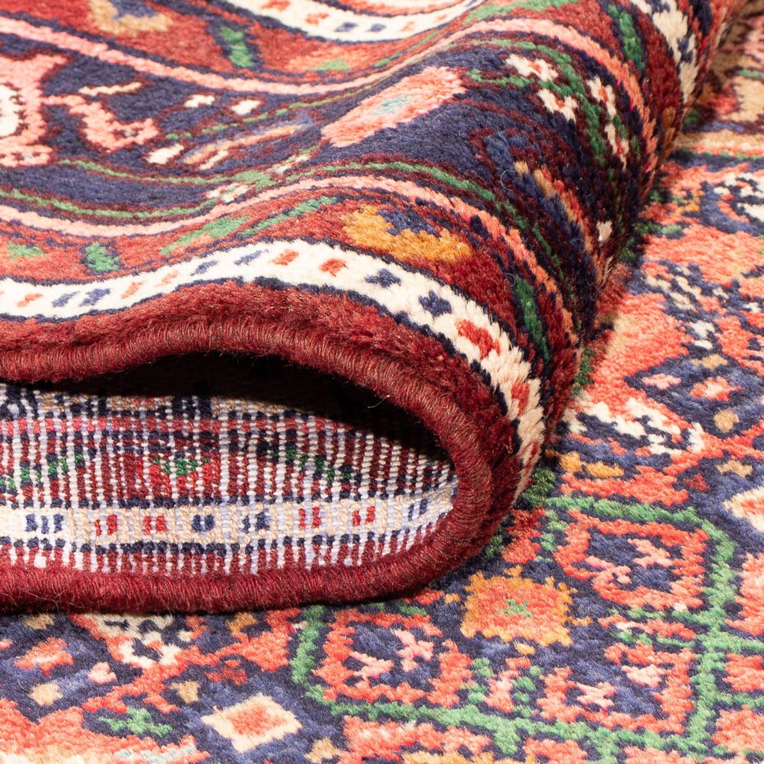 Tapis persan - Nomadic - 283 x 164 cm - rouge