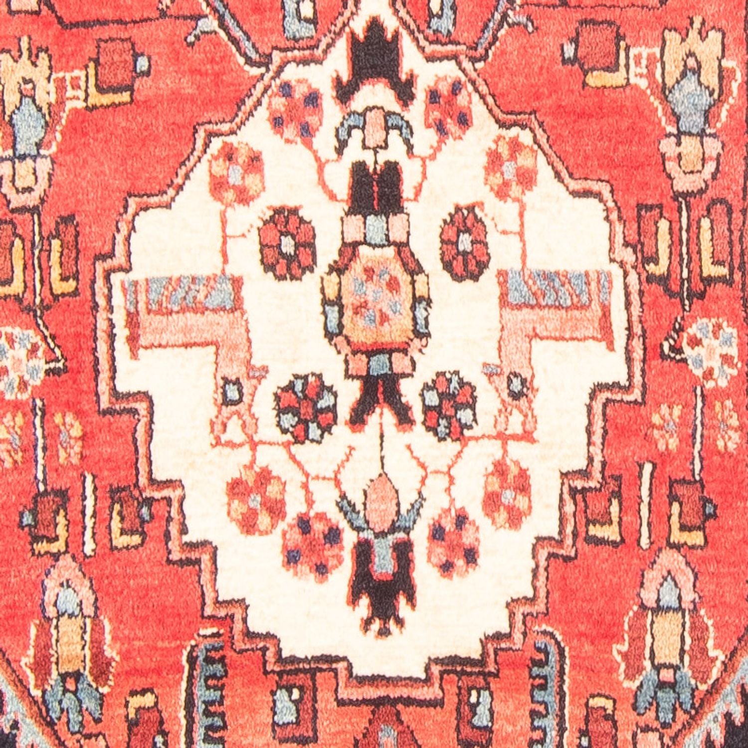 Tapis persan - Nomadic - 335 x 150 cm - bleu foncé