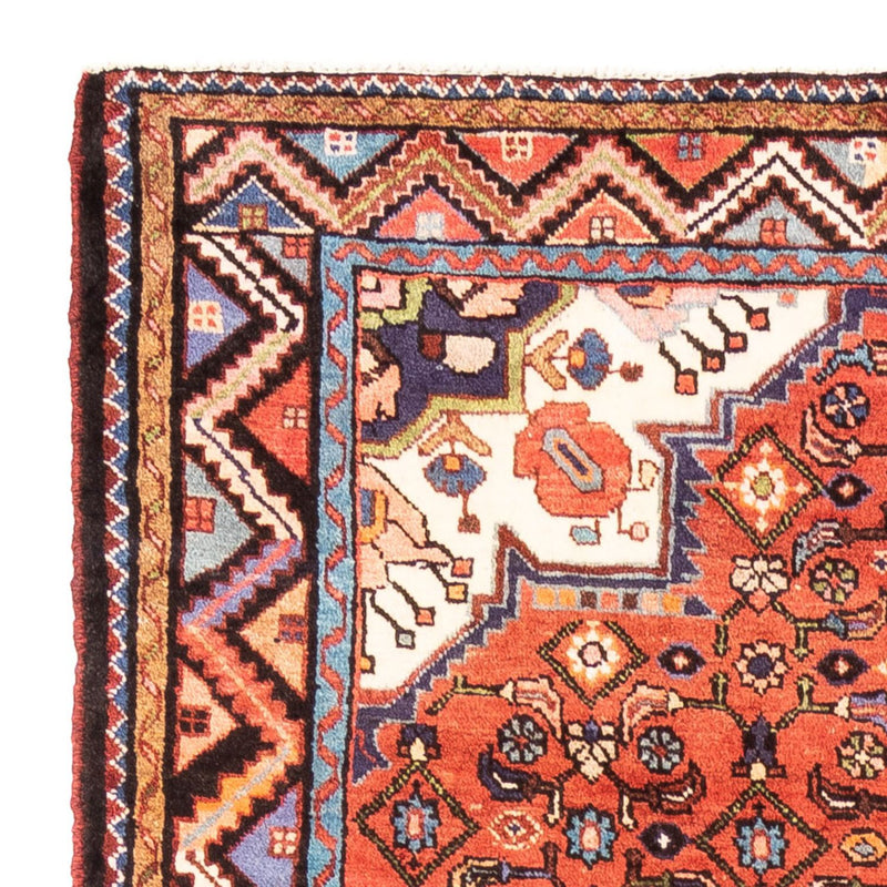 Tapis de couloir Tapis persan - Nomadic - 350 x 158 cm - rouge