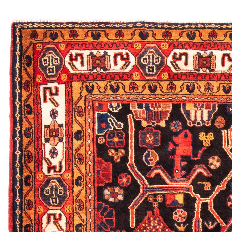 Tapis persan - Nomadic - 280 x 172 cm - bleu foncé