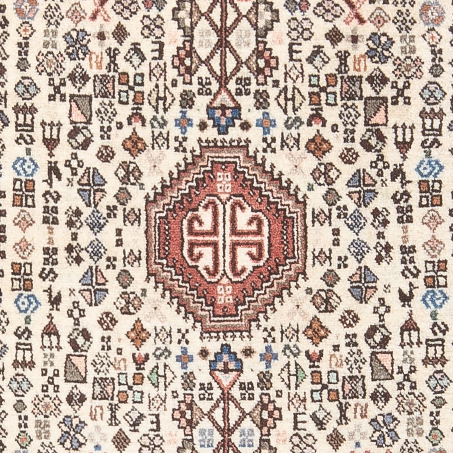 Tapis de couloir Tapis persan - Nomadic - 160 x 70 cm - crème