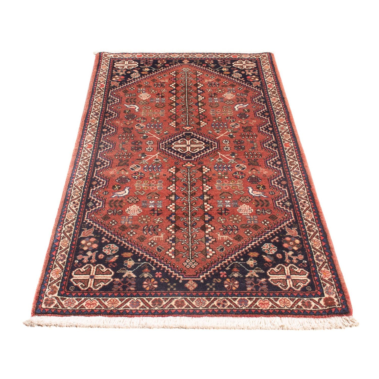 Tapis persan - Nomadic - 152 x 72 cm - rouge